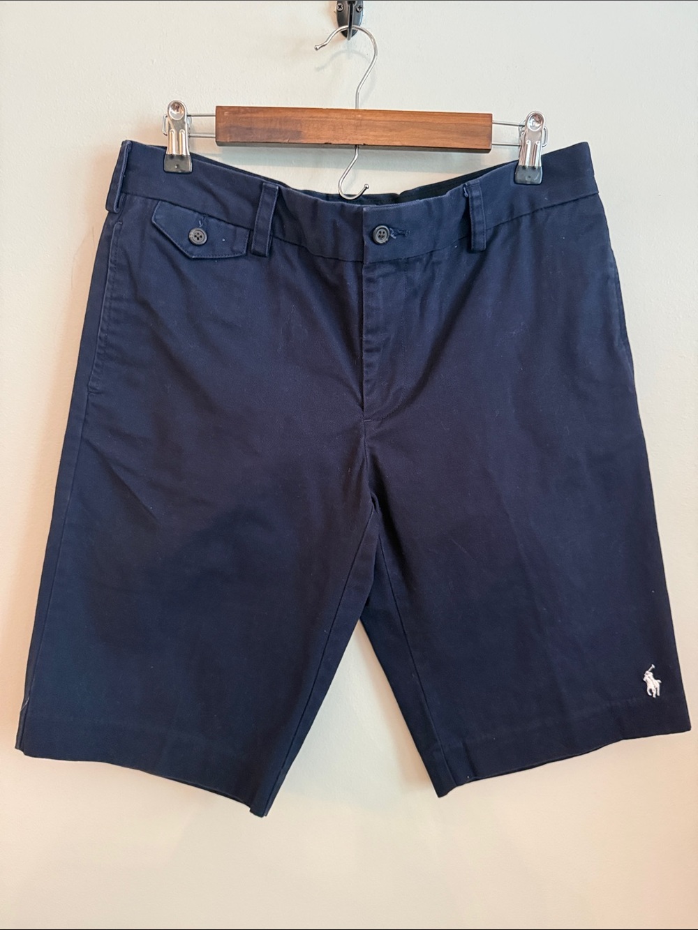 Ralph Lauren Blue Label Navy Cotton Women’s Bermuda Shorts size 8